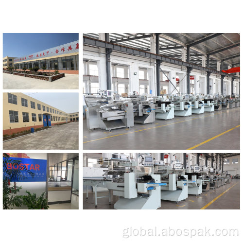 Burger Packaging Machine Automated bakery rolls pillow packing equipment Factory